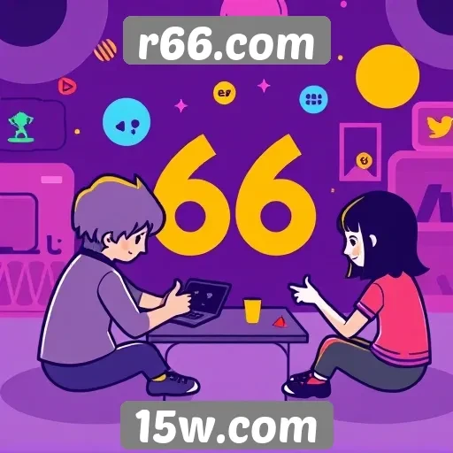 Recursos interativos oferecidos por r66.com